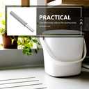 Cabilock Hydraulic Soft Close Damper for Trash can Accessories 2.91 Inch Silent Closing Mechanism Replacement Part for Office and Home Garbage Bins