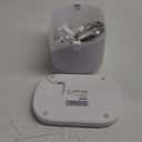 PETLIBRO Cat Water Fountain, Cat Fountain Indoor Stainless Steel Tray, 2.5L/84oz Wireless Pump Pet Water Fountain, Cat Water Dispenser with Two Flow Modes, Pet Fountain for Drinking Easy Clean (White)