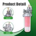 ALL-CARB Fuel Filter AM879962 Replacement for John Deere 455 2025R 2305 2320 4200 4210 4300 4310 4400 4410