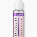 Tanologist Dark Self Tan Drops, StreakFree Body & Face Tanning Drops, No Fake Tan Smell, For Moisturizer & Lotion, Bronzing Face Tanner, Skincare Ingredients, Vegan, 1.01 fl. oz/30 ml Bottle