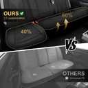 Seat Covers for Ford F150 2009-2025 2026 - F250/F350/F450 2017-2025 2026: 5 Seat Full Set Faux Leather Truck Seat Covers Car Cushion (5 Seats,Black&Grey)