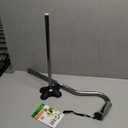 Hugo Mobility 731-858 Adjustable Offset Quadpod Walking Cane with Ultra Stable Cane Tip, Smoke