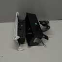 Table Pop Up Outlet,Automatic Pop up Strip Center countertop Socket Recessed Multimedia Strip Socket & USB+ 2AC+ LAN Network Connection Box Desktop HDMI for Conference Desk, Office, Hotel(Silver-2)