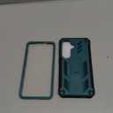 FNTCASE for Samsung Galaxy S26 Case: With Built-in Screen Protector & Kickstand 2 Front Frames Military-Grade Drop Protection Heavy Duty Shockproof Rugged Case Full Body Protective Cover Green