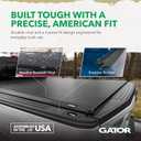 Gator Soft Roll Up Truck Bed Tonneau Cover - Easy-to-Install - No-Drill Installation - Durable Vinyl Roll Up Tonneau Cover - Low-Profile Design - 2019-2026 Chevy/GMC Silverado/Sierra 6'7" Bed