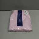 Wrap Around Dust Ruffle Bed Skirt - Light Pink - for Queen Size Beds with 12 Inch Drop - Elastic Strap - Adjustable Pleated Bedskirt with Brushed Fabric and Wrinkle Free - For Women, Men, Kids & Teens