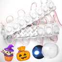 LED Module Light 6000k White 20pcs 10 Ft IP65 Waterproof Advertising Sign Light with Tape Adhesive Backside
