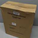 TIPGO 5 Gallon Motion Senor Bathroom Trash Can with Lid, Automatic Garbage Can Touchless, Smart Plastic Waste Basket for Narrow Spaces, Bathroom, Office, Bedroom, Living Room (White)