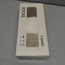 Womens Cozy Crew Socks Soft Winter Sleeping Christmas Fuzzy Ankle Socks 3 Pairs Size 5-10 (Solid Color D)