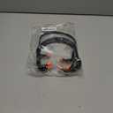 BBTO Banded Earplugs for Shooting Range Band Ear Plugs Lightweight Silicone Earplugs for Hearing Protection, Noise Reduction, Work, Construction, Sleeping, Concerts, Sports Racing(Orange,4 Pcs)