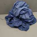 WEERRW Velvet Couch Covers for 2 Cushion Couch Sofa - High Stretch Luxury Velvet Plush 3 Pieces Sofa Slipcovers with Elastic Bottom, Furniture Protector for Pets, Machine Washable, Light Blue, Medium