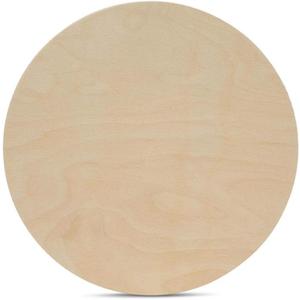 Wood Circles 13 inch 1/2 inch Thick, Unfinished Birch Plaques, Pack of 5 Wooden Circles for Crafts and Blank Sign Rounds, by Woodpeckers
