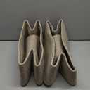 3 Pack Small Storage Baskets for Organizing, Cute Woven Decorative Gift Baskets for Shelves, Mini Closet Organizer Bins with Handles, 16''Lx10''Wx8''H-Brown