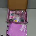 Gifts2U Hair Salon Toys for Girls, 26 Pcs Realistic Girl Beauty Salon Playset Hair Styling Set with Blow Dryer, Barber Costume Apron, Scissors and Stylist Accessories