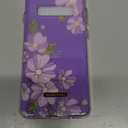 SURITCH for Upgraded Samsung Galaxy S10 Case, [Built-in Anti-Scratch Screen Protector] [Dual-Layer Protection] 360°Full Protection Shockproof Protective Phone Case Fit Cover 6.1 Inch - Purple Cosmos