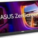 ASUS ZenScreen 27 1440P Transportable Monitor (MB27ACF) - QHD (2560 x 1440), IPS, 100Hz, USB-C PD 70W, Speakers, Carrying Handle, Kickstand, C-clamp, Sub-woofer, 2.1 Channel Audio
