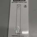 12" Ultra-Thin Under Cabinet Lighting Wireless, Aluminum Alloy Under Counter Lights for Kitchen, 3-Color-Temps Magnetic Closet Lights, Rechargeable Motion Sensor Light Indoor (4 Pack, Silver)