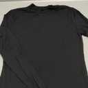 Florboom Women's Basic Tops Mock Neck Long Sleeve T-Shirts Slim-Fit Undershirts Tee (Black)