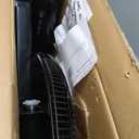 HOLMES 16" Digital Stand Fan, 80 Oscillation, 3 Speeds, 3 Modes, 7.5 Hour Timer, Adjustable Height, 30 Adjustable Head Tilt, Ideal for Home, Bedroom or Office, Remote Control, Black