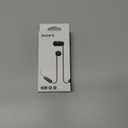 Sony WI-C100 Wireless in-Ear Bluetooth Headphones with Built-in Microphone, Black
