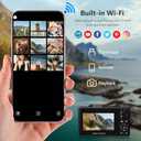 4K Digital Camera for Photography, 64MP Vlogging Camera for YouTube with 3" 180 Flip Screen, 18X Digital Zoom Point and Shoot Camara with 32GB Micro SD Card for Beginner (Black)