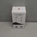 Electric Salt and Pepper Grinder Set Automatic Battery Pepper Mill Shakers Adjustable Coarseness Upgraded Larger Capacity with Led Home and Kitchen Appliances Birthday Gifts for Women Mom (Black/Black)