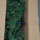 6FT Christmas Tree Pre-Lit, Premium Artificial Christmas Tree with Lights, Decorated Xmas Tree with Tripod Stands for Indoor Home Office Party Holiday Decoration