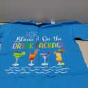 Blame It On The Drink Package T-shirt Blue Size M