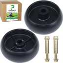 2 Pack GX10168 Deck Wheel Replaces GX10168 for John Deere 107H 107S 155C 1642HS D155 L110 L2048 L2548 LA100 LA105 LA110 LA115 LA165 S2554 X125 X126 Z245 Z255 Z315 Z320 Tractors