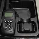 Cat Training Collar No Shock, 2025 Vibrating Cat Collar with Remote 2000ft, Beep and Vibration Collor for Cats 10-120lbs, Rechargeable/Security Lock & Humane to Stop Bad Behaviors,Black