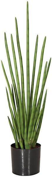 36" IFR Sansevieria Snake Artificial Succulent Plant w/Pot -Green