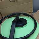 21" L  19" W Large Size Spinning Chair For Autistic Kids, Autism Sensory Spinning Chair, Sensory Toys For Kids With Autism & ADHD, Sit And Spin Training Body Coordination, Light Green Rounded Shape