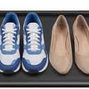 Boot Tray, Large Shoe Mat for Entryway Indoor, Waterproof with Raised Edges, Foldable & Non Slip Mat, for Wet Shoes, Mud & Snow- 40.5" × 17.7"