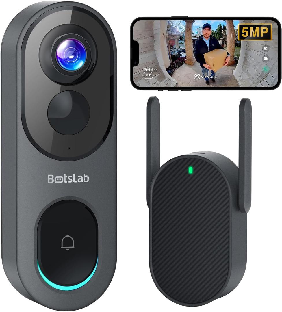 BOTSLAB Pro 2 Wireless Video Doorbell Camera