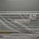 Lumizone Extra Tall Cat Gate 55.12" High Pressure Mounted Extra Wide 2025 New (17 Sizes) 1.37" Gap No Drilling Auto-Close One-Handed Operation Tall Pet Gate for Dogs(White, 55.12" H x 59.45"-63.38" W)