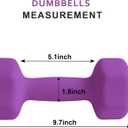 15lb Pair Balelinko Home Gym Equipment Workouts Strength Training Weight Loss Pilates Weights Yoga Sets Weights for Women, Men, Seniors and Youth, Pair (15lb Each)