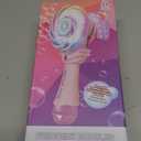 Bubble Wands for Kids Age 4-8: Windmill Light Up Automatic Bubble Machine Rechargeable with 2 Bubble Solution Outdoor Party Birthday Toys for Toddlers, Gift for 3 4 5 6 7 8 Year Old Girls Blue