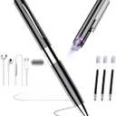 Upgraded Voice Recorder Pen with 2X Battery Life Built-in 64GB Chip Storage 7200Hrs Voice Activated Audio Recorder, AI Noise Reduction, MP3 Player Type-C USB Flash Drive for Lectures, Meetings
