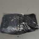 Women's Elastic Corset Belt Sides Lace-up Underbust Wide Costume Belts for Women (XL: Fit Waist Size 44"-47", Black)