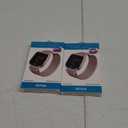 WITHit Mesh Band for Fitbit Versa, Rose Gold 2 Pack