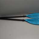 Kayak Paddle with Aluminium Shaft and Enhanced PP Blade, Adjustable Kayaking Oar, (220-240 cm), 94-102" (240-260 cm)