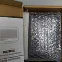 Portable Cassette Player Recorder with Bluetooth Transmitter, Small Cassette Tape Player with Headphone Jack, Build-in Speaker, Microphone Jack, Powered by AC Adapter or AA Battery (Sliver)