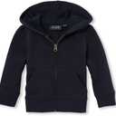And Toddler Zip Up Hoodie (Blue)