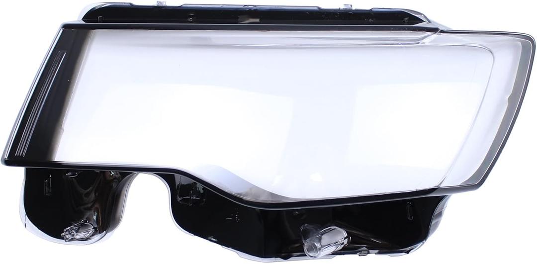 ApplianPar Front Left Headlight Lens for Jeep Grand Cherokee 2014 2015 2016 2017 2018 2019 2020 2021 Clear Driver Side Headlamp Cover Housing
