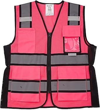 Reflective Safety Vest for Men Women