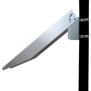 Solar Panel Pole Mount Kit Single Arm Pole-wall Mounting Brackets Support Solar Panels from 5W to 50W