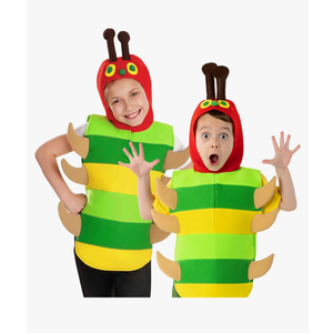 fun shack Caterpillar Costume Kids, Kids Caterpillar Costume, Boys Halloween Costumes, Halloween Costumes for Girls, Small