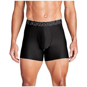 Under Armour Men's Multi-Pack Standard Tech Boxer Brief, 6" Inseam, All-Day Comfort & Ultra-Soft 5XL (Black)