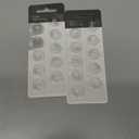 Hearing Aid Domes for Oticon Replacements, Oticon Minifit Open Vent Bass Domes (10 mm/2 Packs, Universal Domes for Oticon Hearing Aid Supplies. (10MM OPEN VENT)
