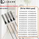 MVWC465HW2 MVWC465HW3 W11217817 Washer Suspension Rod Kit 26.45 inch Fit for May-tag and Whirl-pool Washing Machine MVWC465HW0 WTW4955HW2 MVWC465HW4 MVWC465HW1 4KMVWC410JW0 4KMVWC410JW1